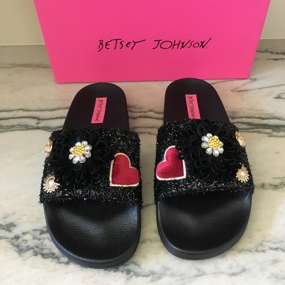 betsey johnson slides